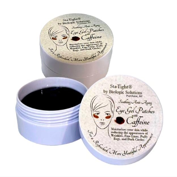 Sta-Tight Caffeine Eye Gel Patches are soothing, refreshing, anti-aging and reduce the appearance of wrinkles, dark circles, and puffiness under the eyes. (Pack of 2)