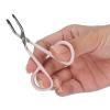 Y0309 Precision Eyebrow Tweezers, Stainless Steel Hair Removal Tool with Grinding Handle for Eyebrow Hair and Beard Grooming view 2