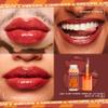 NYX PROFESSIONAL MAKEUP Duck Plump High Pigment Plumping Lip Gloss with Spicy Ginger, Vegan Lip Makeup - Brick Of Time (Rich Terracotta) view 4