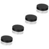 balacoo 4pcs Leak Powder Puff Case Elastic Mesh Leak Containers for Loose Powder Makeup Case Mirror view 1
