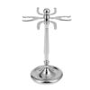 balacoo Razor Rack Wall Mount Shaving Brush Holder for Electric Manual Razors Dual Bracket Design Space-saving Bathroom Organizer for Men view 1