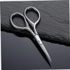 Didiseaon 3pcs Stainless Steel Beard Scissors for Men Precision Trimming Shears for Facial Hair Silver Grooming Tool for Stylish Beard Maintenance view 4