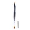 Didiseaon 2pcs Retractable Lip Brush Metal Shell Flexible Lipstick Applicator for Effortless Makeup Application Compact and Portable Design for Beauty Salon Home Use Black Gradient view 2