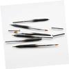 Didiseaon 2pcs Retractable Lip Brush Metal Shell Flexible Lipstick Applicator for Effortless Makeup Application Compact and Portable Design for Beauty Salon Home Use Black Gradient view 3