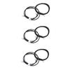 NOLITOY 30pcs Elastic Hair Ties for Girls and Women Stretch Hair Bands Black for Ponytails and Everyday Accessories view 1