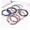NOLITOY 30pcs Elastic Hair Ties for Girls and Women Stretch Hair Bands Black for Ponytails and Everyday Accessories view 4