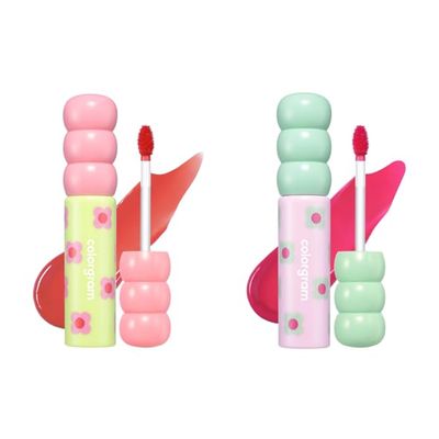 COLORGRAM Fruity Glass Tint 02 Dewy Grapefruit + 04 Adorable Berry Bundle