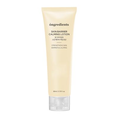 ONGREDIENTS Skin Barrier Calming Lotion | Lightweight Moisturizer for Dry, Sensitive Skin | Centella, 9-Peptide Complex, Glucose, Soothing, Calming, Hydrating | Vegan, Korean Skin Care (2.70 fl Oz)