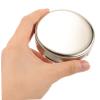 Ipetboom Powder Puff Storage Box 2pcs Foundation Travel Container Mirror for Women's Makeup view 4