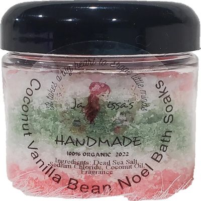 Coconut Vanilla Bean Noel Bath Soaks