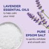 Dr Teal's Pure Epsom Salt Body Scrub, Soothe & Sleep with Lavender Essential Oils, 16 oz (Pack of 3) view 2