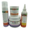 Maka Essentials - 4 Step Essential Kit - Fixing and Volumizing Foam - Active Carbon Treatment - Shea Butter Cream - Lamellar Water - protects - softens - hydrates - conditions - cleans - shines view 1