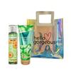 White Barn - Bath and Body Works - Gift Set 2 Piece Bundle - with Gift Bag Hello Gorgeous (Cucumber Melon) view 1