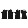2 Pairs Nail Art Gloves Dryer Manicure Black Manicure Gloves Dry Machine Drying Machine Drier Nail Dryers view 1