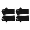 2 Pairs Nail Art Gloves Dryer Manicure Black Manicure Gloves Dry Machine Drying Machine Drier Nail Dryers view 3