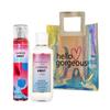 White Barn - Bath and Body Works - Gift Set 2 Piece Bundle - with Gift Bag Hello Gorgeous (Carried Away) view 1