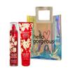 White Barn - Bath and Body Works - Gift Set 2 Piece Bundle - with Gift Bag Hello Gorgeous (Japanese Cherry Blossom) view 1