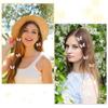 18Pcs Rhinestone Butterfly Hair Clips for Teens Women, Y2K Glitter Hair Jaw Clips, Cute Headwear Gifts for Wedding and Back to School view 3