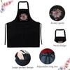 BOMOQING Adjustable Nail Apron, Waterproof Manicurist Tech Apron with 2 Pockets, Professional Nail Art Supplies for Nail Salons Cosmetology Smock(Nail Artist) view 4