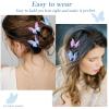 20Pcs Rhinestone Y2K Glitter Hold Hair Jaw Clips, Cute Hair Claws, and Butterfly Clips for Teens Women - Gifts view 2