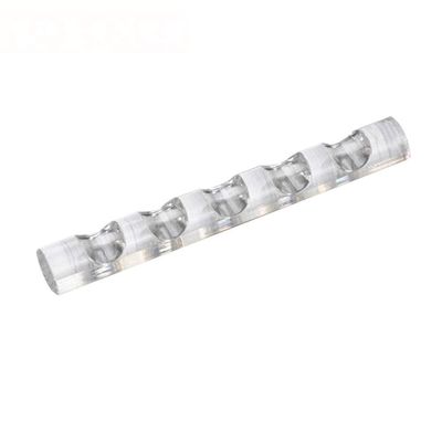 1Pc White Brush Holder Nail Art Acrylic Simple Transparent Pen Brush Stand Brush Rest Brush Rest for 5 Nail Pens Gel Nails Nail Tools Nail Supplies Stylish Useful,Nail Art and Polish