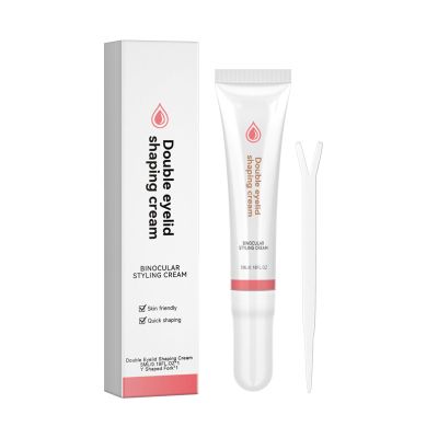 Double Eyelid Styling Cream, Long Lasting Invisible Double Eyelid Shaping Styling Cream, Binocular Styling Cream, Waterproof Double-Fold Eyelid Cream, With Y Stick (1pcs)