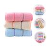 DOITOOL 6pcs Cotton Face Towels Thickened Washcloths for Soft and Absorbent Face Washing for Home Travel and Dormitory Use view 4