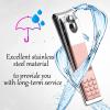 18 PCS Stainless Steel Nail Clipper Cutter Fingernails Toenail Clipper Cutter Set Black Sliver Rose Gold Men Women Travel Party Favor view 4