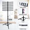 Eastdone Braiding Hair Rack Standing Extension Holder Hanger, 144 Pegs Divider for Separator Stand Display (Black) view 4