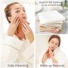 Konssy 7-Pack Soft Cotton Face Wash Cloths, Reusable Absorbent Washcloths for Sensitive Skin, Facial Makeup Remover Towels for Women (11 x 11 Inch) view 3