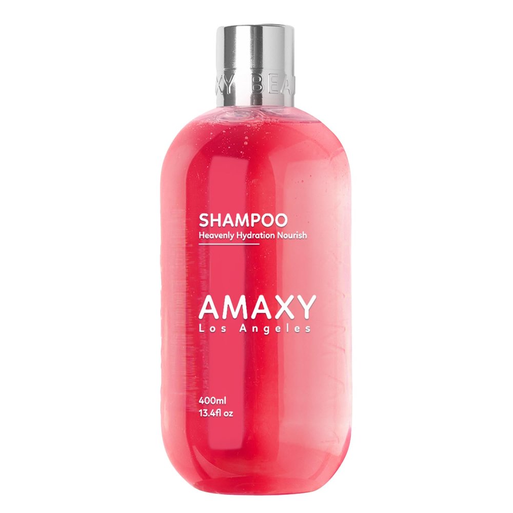 AMAXY Solugel Hydration Nourish Shampoo | Nourishing & Frizz Control - Shine, Volume, and Silky - Silicon & Paraben Free - for All Hair Types, Men and Women-13.4 fl oz