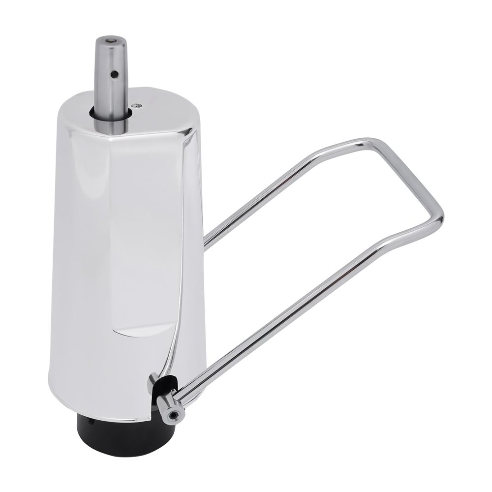 Barber Chair Hydraulic Pump, Beauty Barber Salon Chair Replacement Hydraulic Pump, 4-Bolt Pump Load-Bearing Capacity 440 lbs Adjustable Height 4.3inch, Universal Size Fits Most Standard Styling Chairs