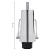 Barber Chair Hydraulic Pump, Beauty Barber Salon Chair Replacement Hydraulic Pump, 4-Bolt Pump Load-Bearing Capacity 440 lbs Adjustable Height 4.3inch, Universal Size Fits Most Standard Styling Chairs view 3