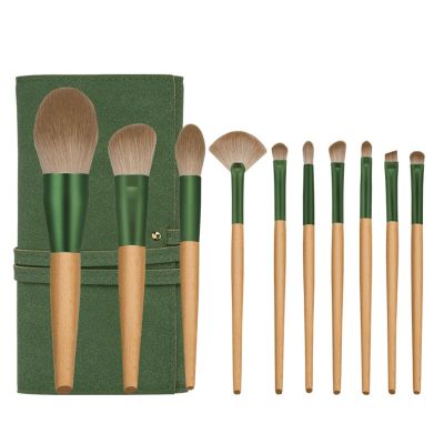 10-Piece Makeup Brushes with Brush Bag Soft Fluffy Brush Makeup Brush Set Makeup Tools for Beginners Makeup Brush Set (Color : A)