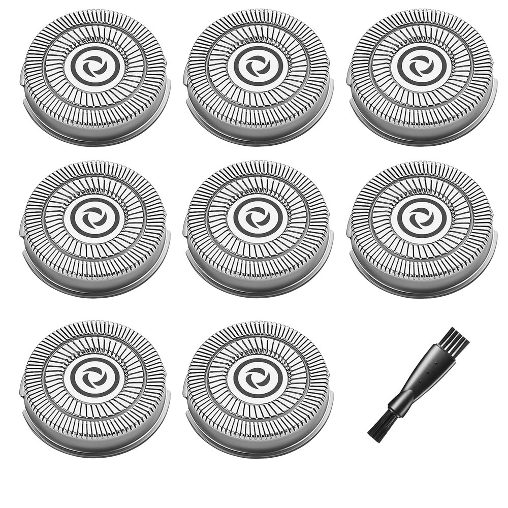 Head Shaver Replacemet Blades for Pitbull Shaver Replacement Blade Compatible with Skull Shaver Pitbull Gold PRO,Pitbull Platinum PRO/Silver PRO,Diamond PRO Shaver,8 Packs.