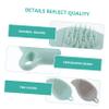 balacoo 6pcs Multifunctional Silicone Massage Bath Brush for Boy Girl Soft Food-Grade Silicone Face Cleaning Massage Tool for Travel and Giving view 4