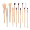 12pcs Makeup Brushes Soft Fur Eyeshadow Set Brush Contour Powder Blush Concealer Brush Beauty Tools Makeup Brush Set (Color : O, Size : C) view 1