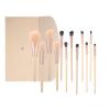 12pcs Makeup Brushes Soft Fur Eyeshadow Set Brush Contour Powder Blush Concealer Brush Beauty Tools Makeup Brush Set (Color : O, Size : C) view 2