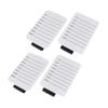 balacoo 4pcs Handheld Eyelash Extension Tray with Strap Lash Grafting Holder for Professionals and Beginners for Beauty Salons and Home Use view 1
