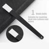 6PCS Pedicure Knife Set, Professional Stainless Steel Callus Remover with Storage Bag, Ingrown Toenail Knife Tools Foot Scraper Knife for Dry, Hard, and Cracked Skin Care - Black view 4