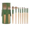 10-Piece Makeup Brushes with Brush Bag Soft Fluffy Brush Makeup Brush Set Makeup Tools for Beginners Makeup Brush Set (Color : B) view 1