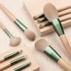 10-Piece Makeup Brushes with Brush Bag Soft Fluffy Brush Makeup Brush Set Makeup Tools for Beginners Makeup Brush Set (Color : B) view 2
