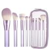 CEMONT 9PCS Makeup Brush Set With Brush Bag Loose Powder Brush Set Concealer Eyeshadow Foundation Brush Beauty Tools Makeup Brush Set (Color : A, Size : O) view 1