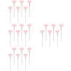Balacoo 4sets Long Handle Fan Makeup Brush for Facial Foundation and Powder Application Sturdy and Sturdy 6pcs*4 view 1