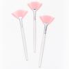 Balacoo 4sets Long Handle Fan Makeup Brush for Facial Foundation and Powder Application Sturdy and Sturdy 6pcs*4 view 2