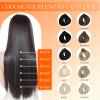 Full Shine Injection Tape in Hair Extensions Human Hair Highlighted Blonde 14Inch Color 18 Ash Blonde and 613 Blonde Machine Virgin Tape in Extensions Seamless Skin Weft Injection Tape 20Grams 10Pcs view 4