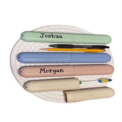 4Pcs Personalized Toothbrush case travel toothbrush college essential 8 ft phone wire case toothbrush case stocking stuffer vacation essential