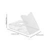 NOLITOY Electric Stand Acrylic Holder for Shaving Tools Compact Design for Countertops and Travel Compatible and Hair Trimmers view 2