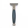 FREED Bronze Series Double Edge Safety Razor,Aluminum alloy material with 10 Japanese 6cr13 Stainless Steel Blade,it's the best gift for men, fathers, or birthday (Black) view 1