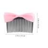 balacoo 4pcs Decorative Hair Combs for Women Stylish Bow Hair Clips for and Flyaways for Daily Use and Any Occasion Tidy Appearance and Quick Styling view 4
